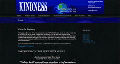 Desktop Screenshot of kindnessusa.org
